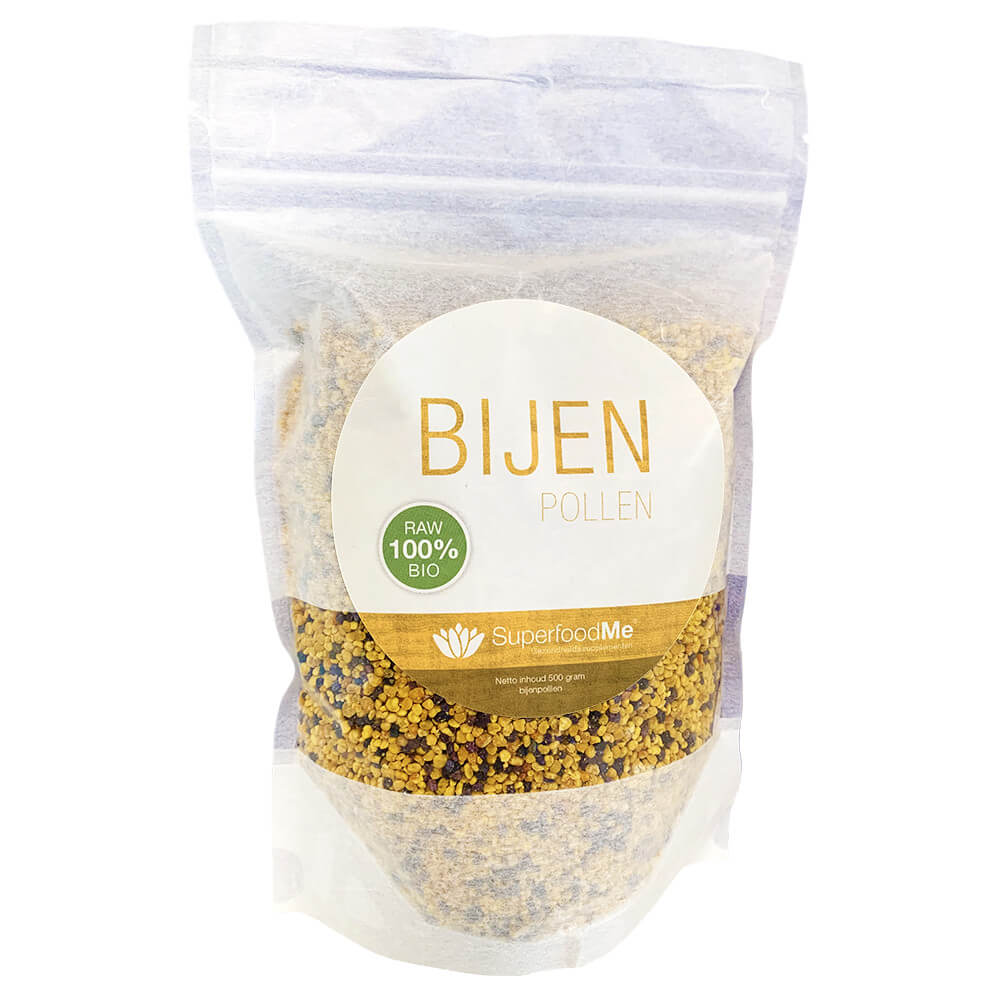 atmosfeer Heb geleerd Verzwakken Biologische Bijenpollen kopen 500 gram met bio keurmerk | Superfood4Me