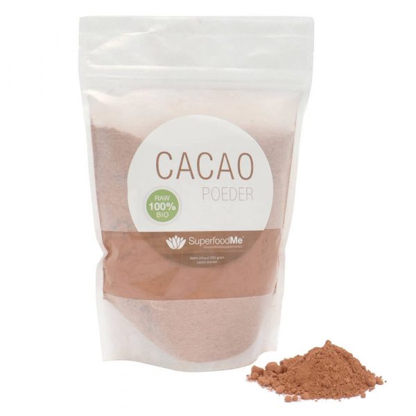 Biologisch rauwe Cacao Poeder Superfood SKAL bio keurmerk