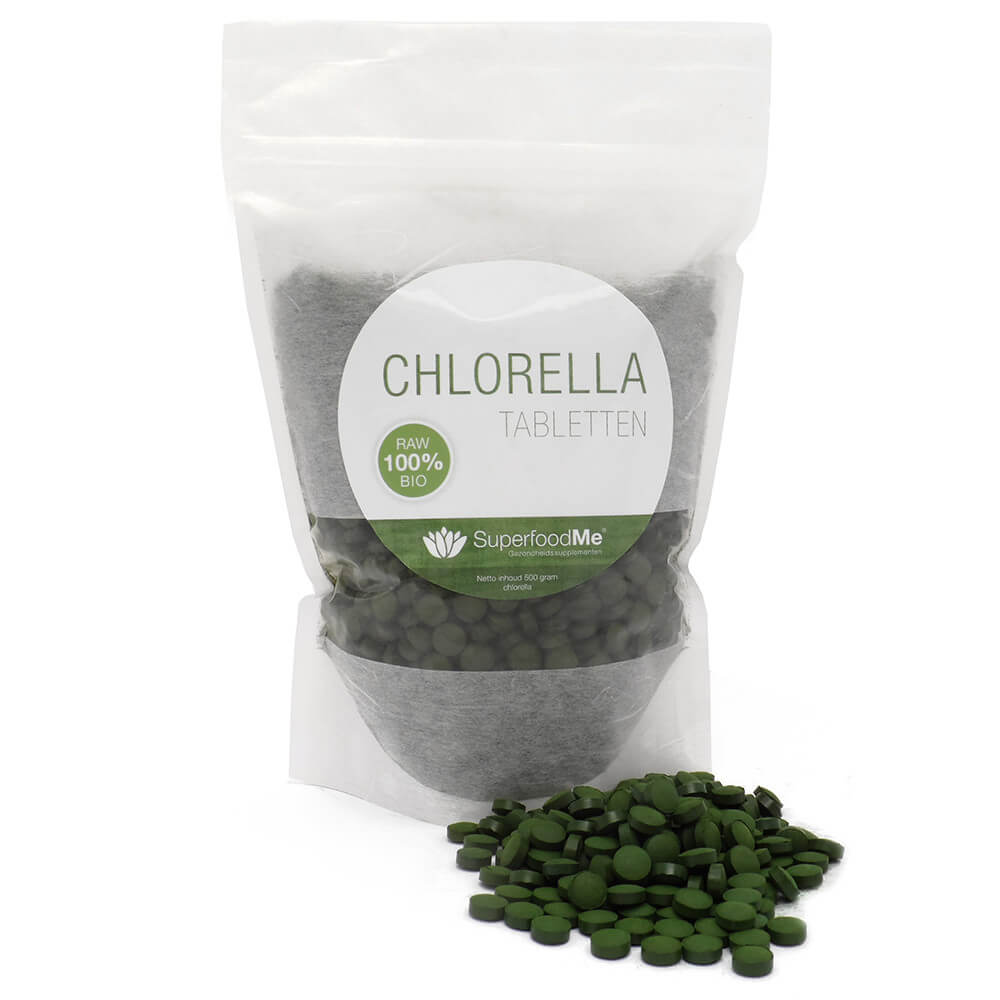 Biologisch Chlorella Superfood SKAL bio keurmerk