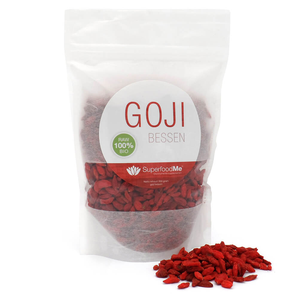 talent nerveus worden Oprechtheid Biologische Goji Bessen kopen - 300 gram | Superfood4Me