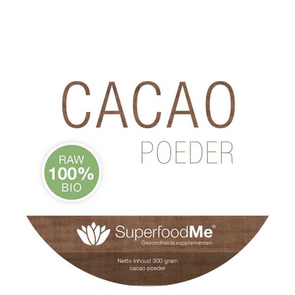 Biologische Cacao poeder Superfood SKAL