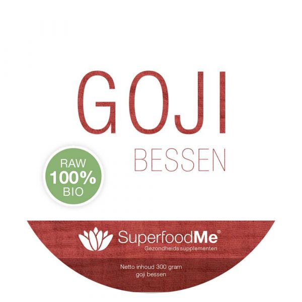 Biologische Goji bessen Superfood SKAL