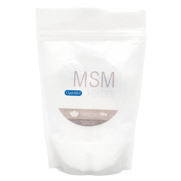 MSM poeder SuperfoodMe Biologische superfoods