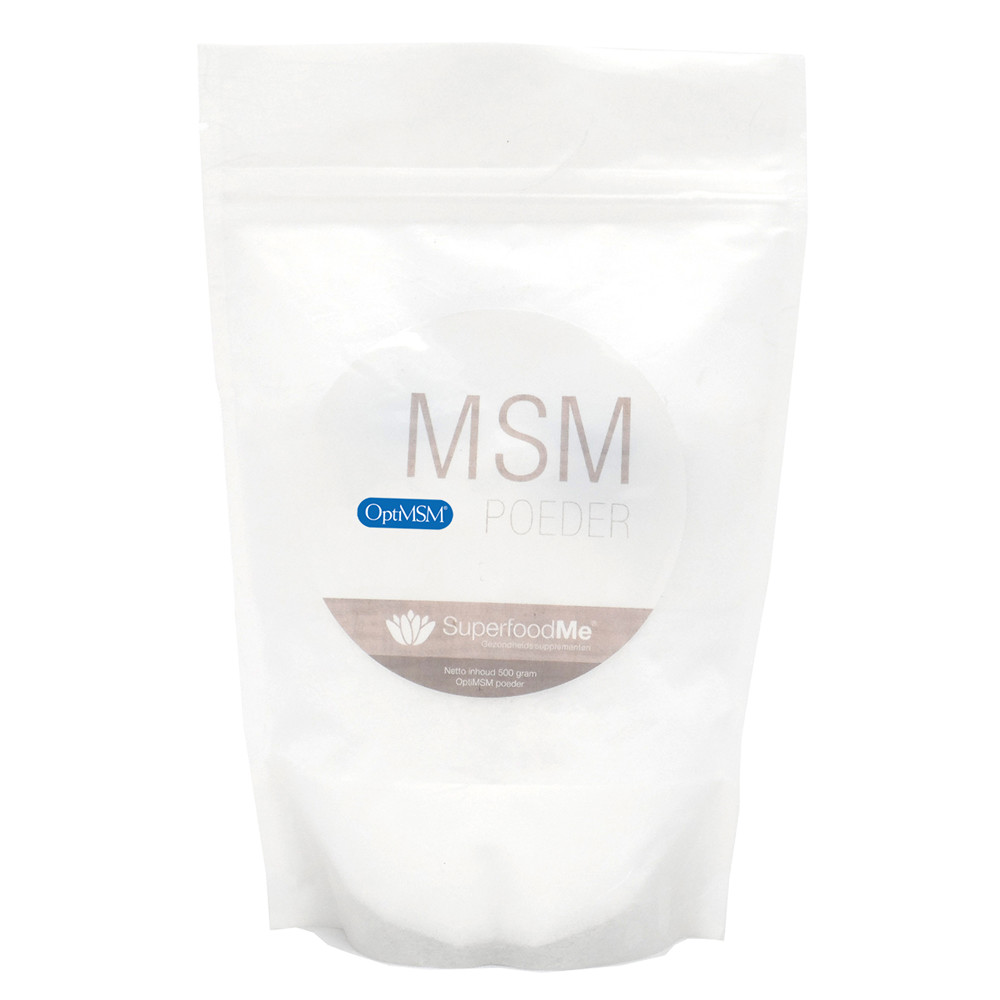 MSM poeder SuperfoodMe Biologische superfoods