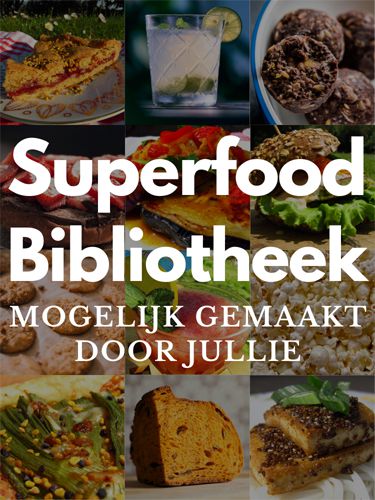Superfood bibliotheek biologische superfood recepten Superfood4Me mobiel
