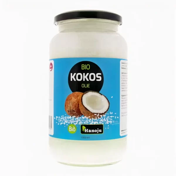 hanoju-kokosolie-virgin-glasfles-bio-1-liter_superfood4me-biologische-superfoods